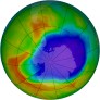 Antarctic Ozone 2009-10-12
